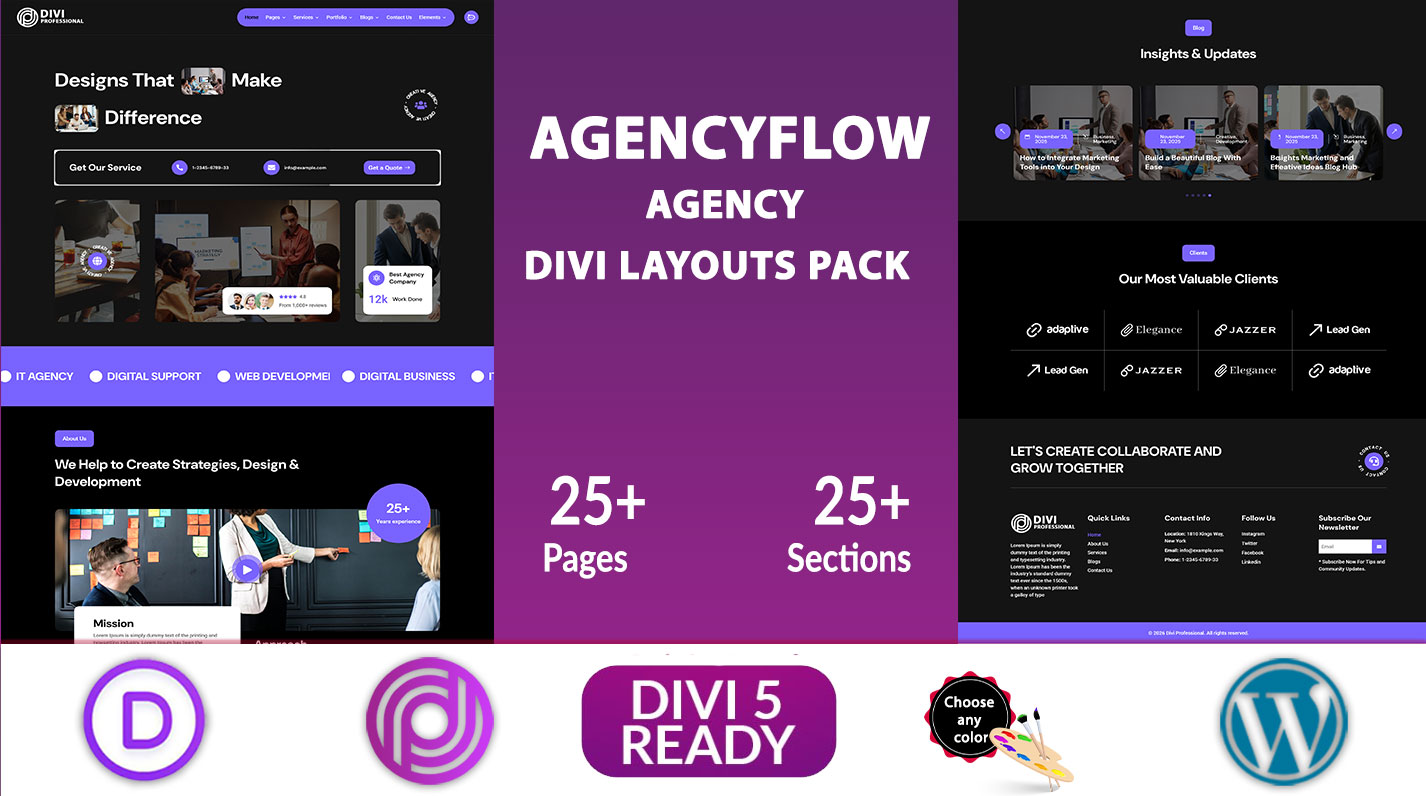 AgencyFlow-Divi-Agency-Layouts-Pack
