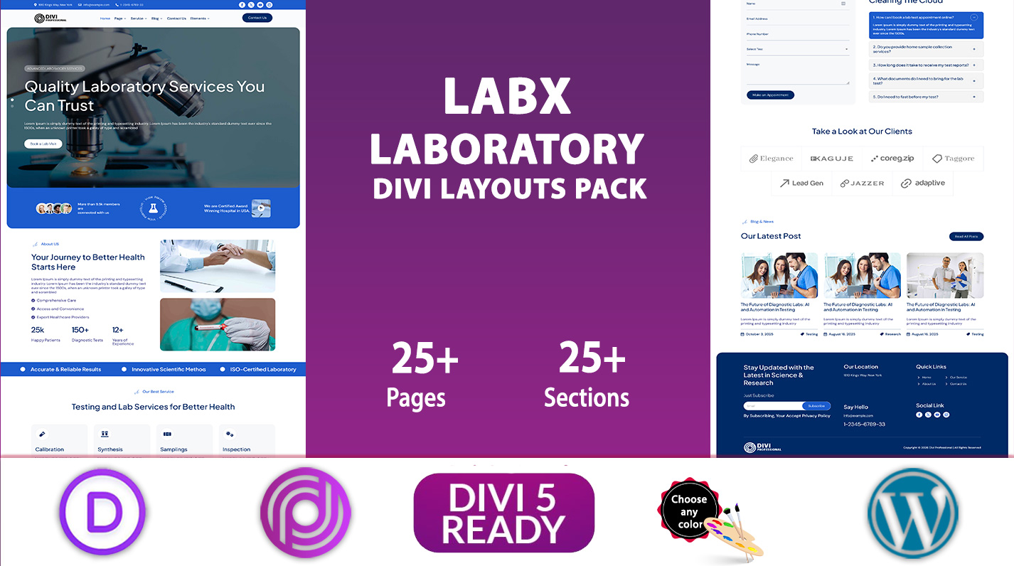 LabX---Divi-Laboratory-Layouts-Pack