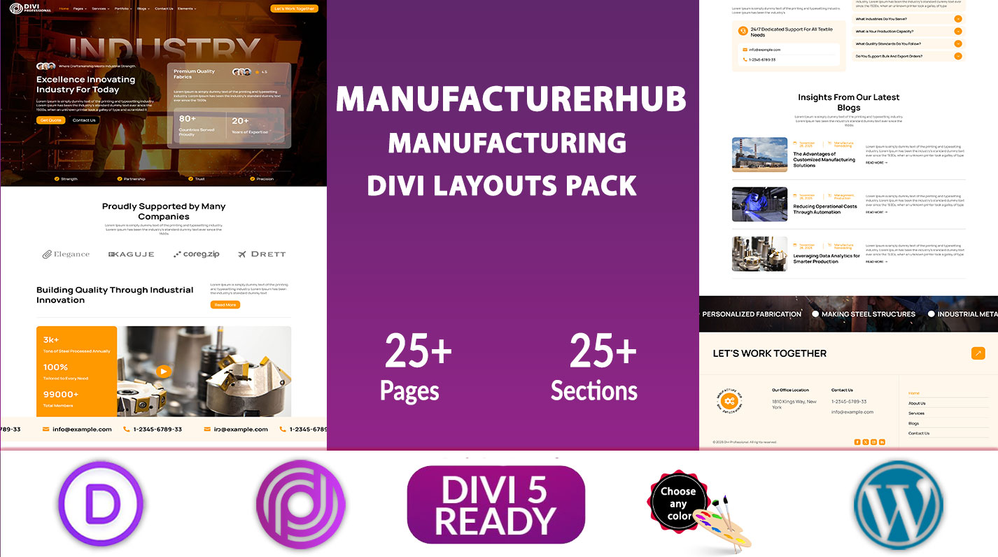 ManufacturerHub-Divi-Manufacturing-Layouts-Pack