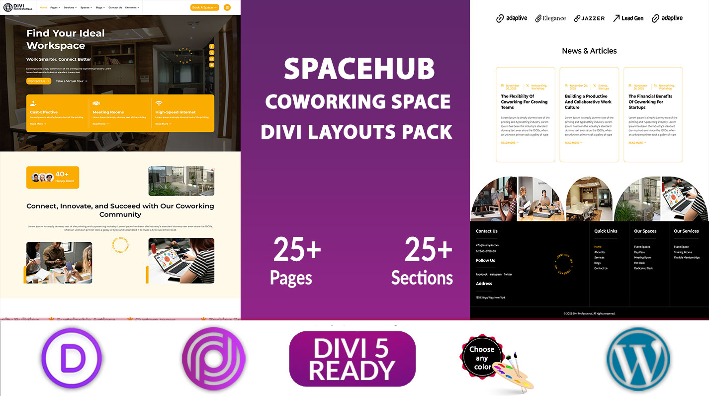 SpaceHub--Divi-Coworking-Space-Layouts-Pack